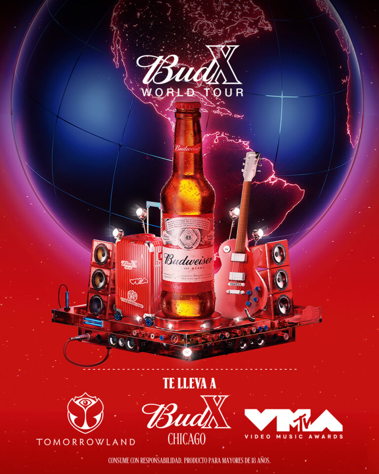 Budweiser presenta: BudxWorldTour, la experiencia musical del año