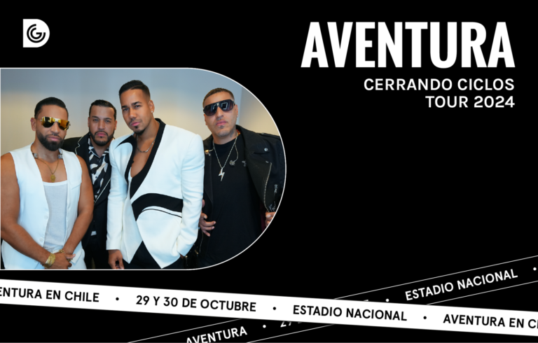 ¡La gira continúa! Los Reyes de La Bachata “Aventura” confirman una nueva fecha para Chile de su gira “Cerrando Ciclos”¡La gira continúa! 