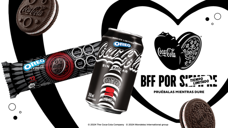 Las marcas Coca-Cola® y OREO® se hacen «BFF» y lanzan una bebida y una galleta de edición limitada que combinan a la perfección sus marcas icónicas