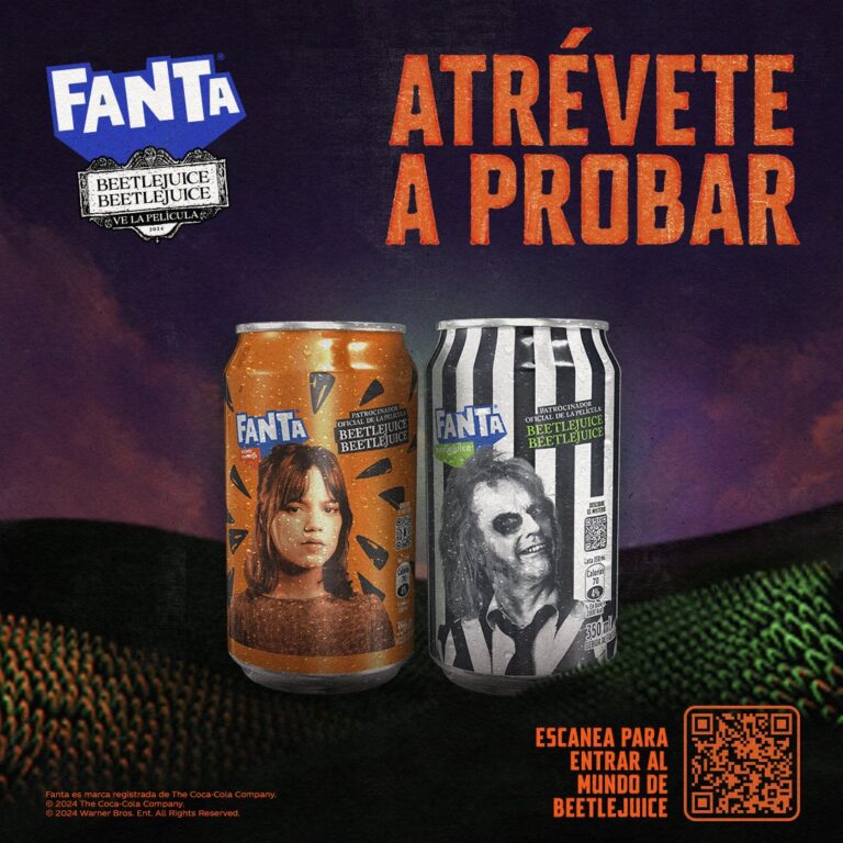 Celebra Halloween junto al nuevo sabor de edición limitada Fanta Beetlejuice