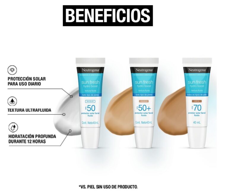 Neutrogena Sun Fresh Hydro Boost®: La Nueva Generación en Protección Solar