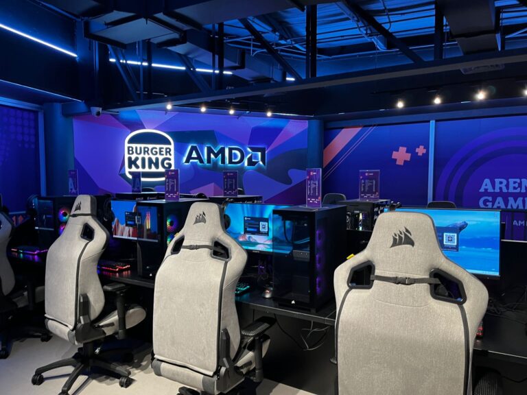 Burger King inaugura su primera Arena Gamer en el país, en alianza con AMD  