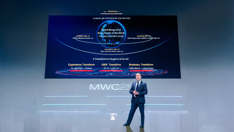 Huawei lanza soluciones 5.5G centradas en Inteligencia Artificial para iniciar la era de la IA móvil