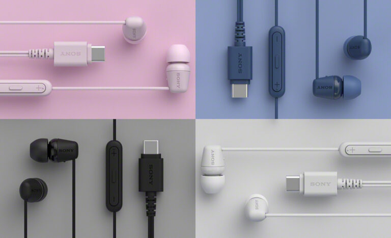 Sony presenta nuevos audífonos IER-EX15C con conexión USB-C®