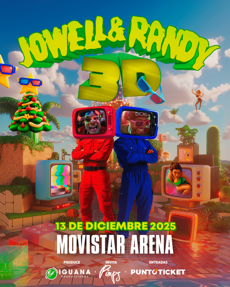 ¡Confirmado! Jowell y Randy Traen su Gira “3D”  al Movistar Arena el 13 de Diciembre