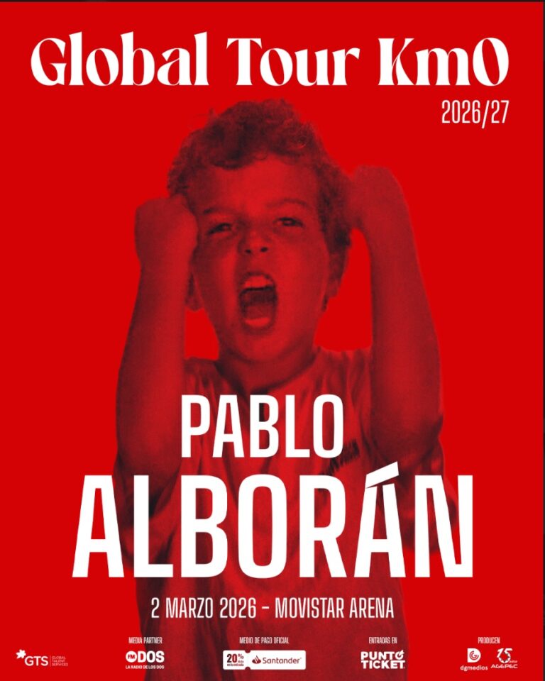 Pablo Alborán regresa a Chile con su global Tour KM0