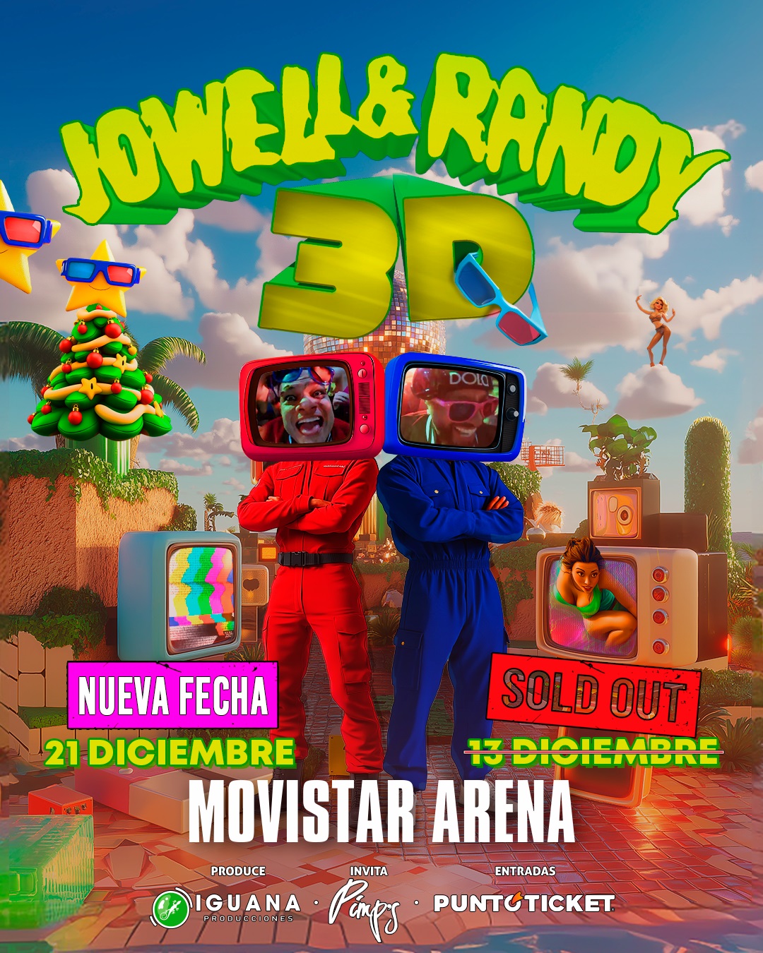 Jowell & Randy Confirman Segunda Fecha en el Movistar Arena para el 21 de Diciembre